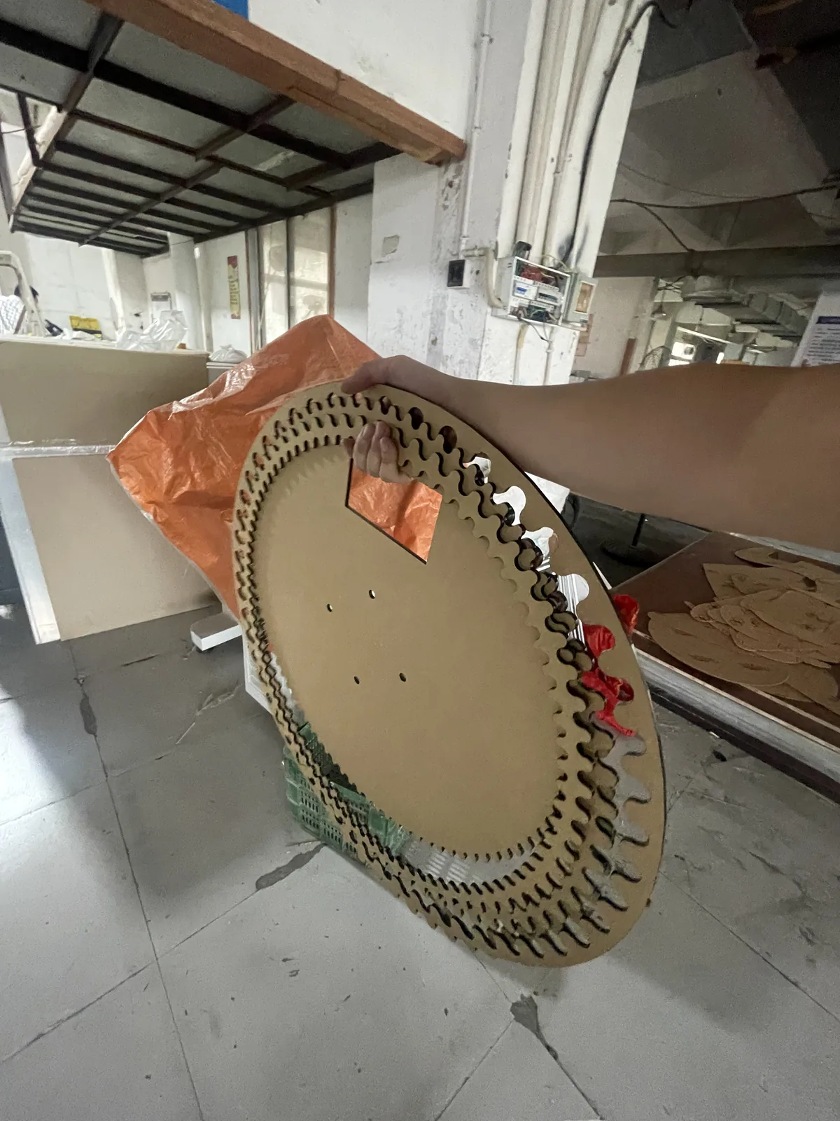 大理石感应发光避震器桌 — 4