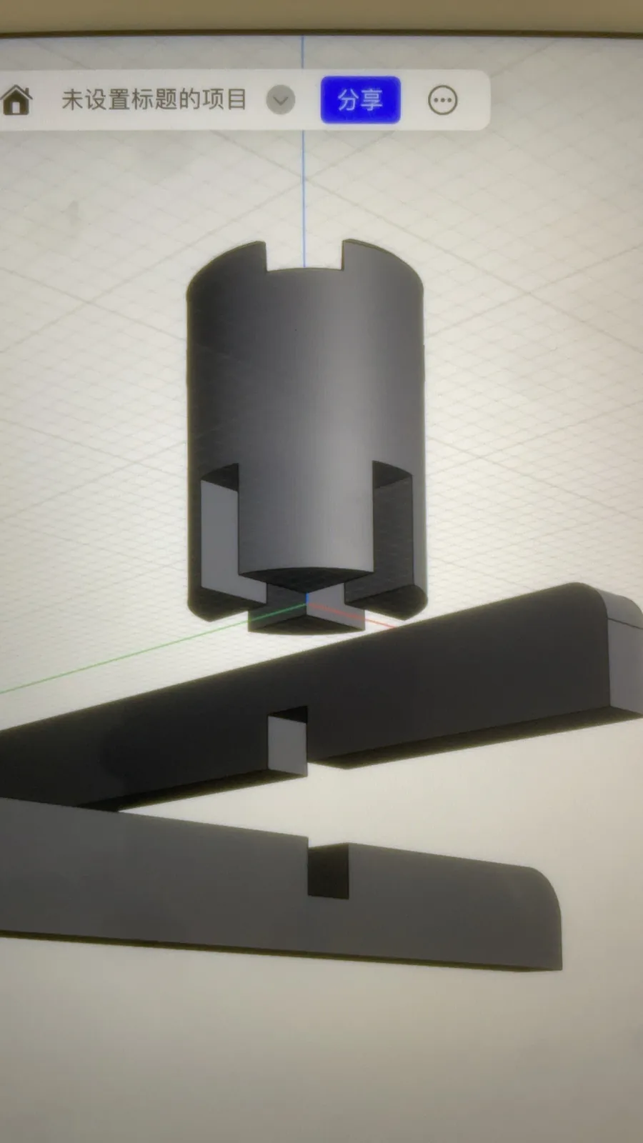 大理石感应发光避震器桌 — 17