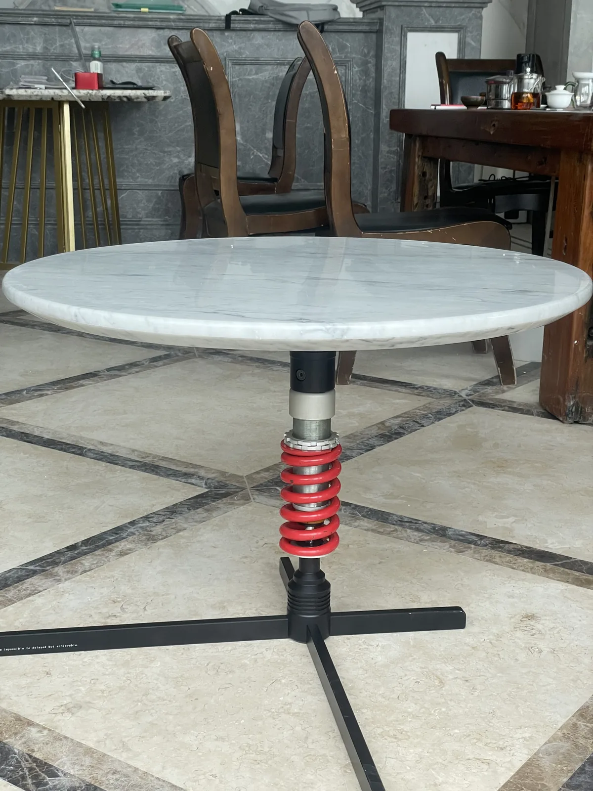 大理石感应发光避震器桌 — 23