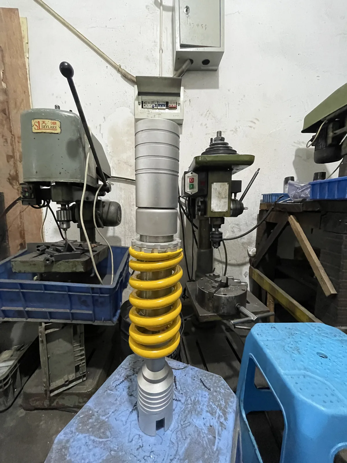 大理石感应发光避震器桌 — 27