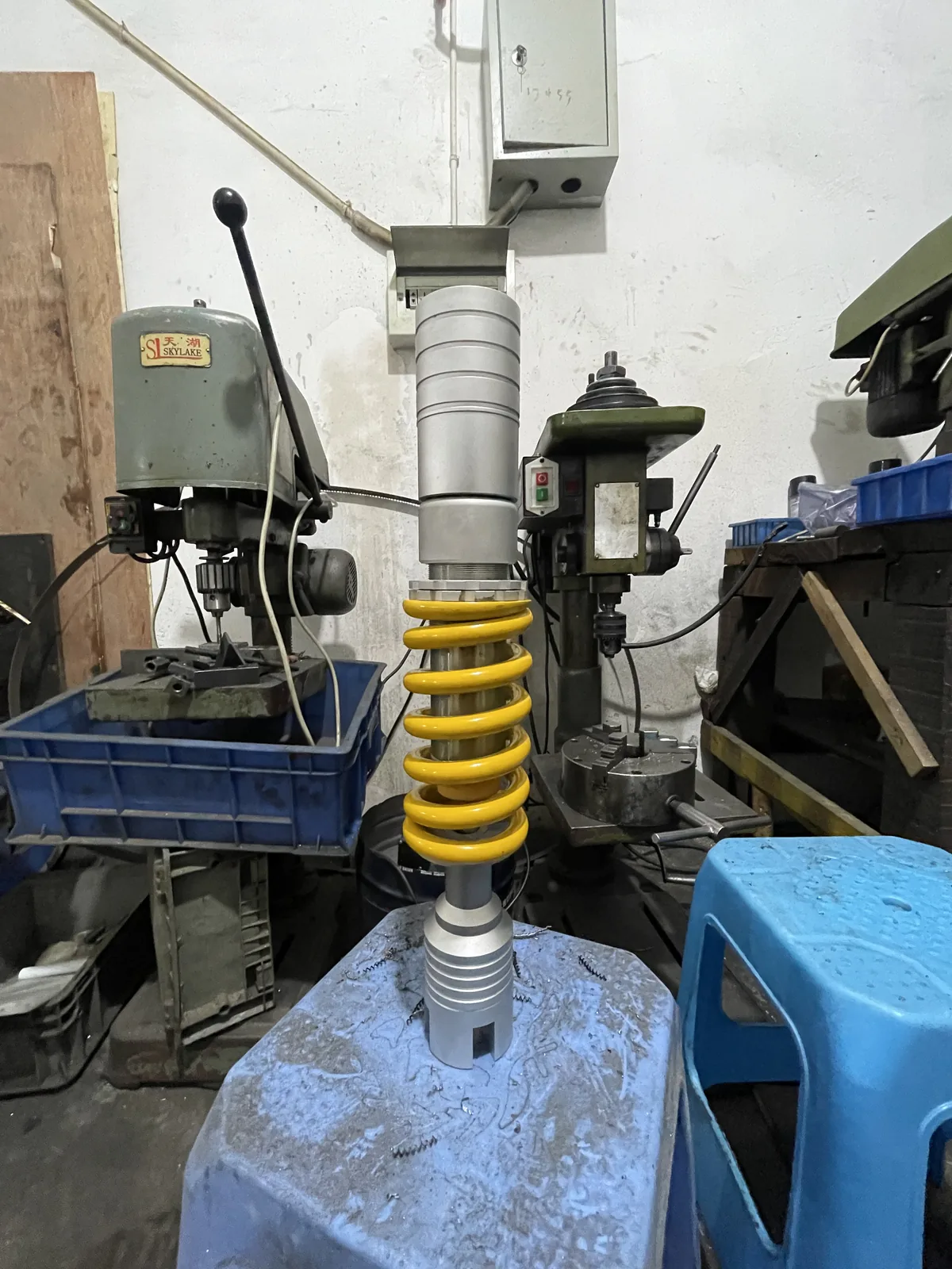 大理石感应发光避震器桌 — 28